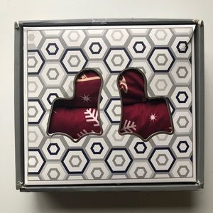 4 chair covers festive print